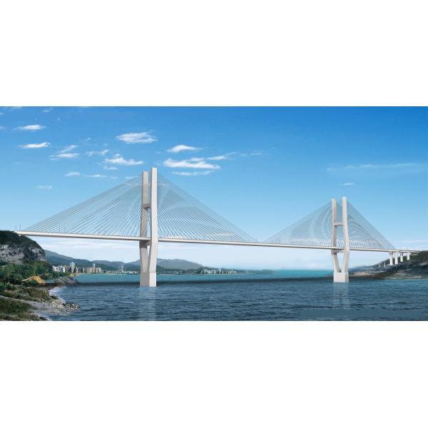 12.7mm PC Steel Wire Rope , ASTM A 416 Low Relaxation Strand For High Speed Rail