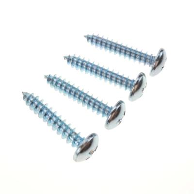 DIN 7981 Pan Head Self Tapping Screws Plastic Galvanized Cross Recessed