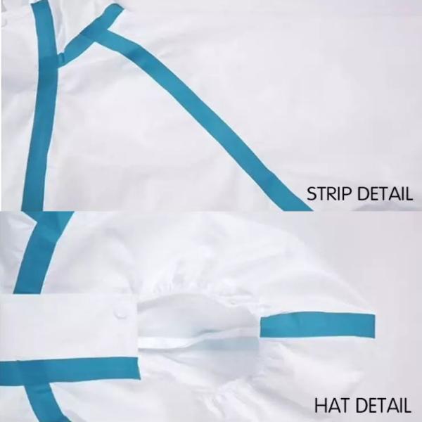 Waterproof XL 80g Non Woven Coverall