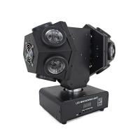 12pcs Double Twins Arm Beam Moving Head Light With Red+Green Laser
