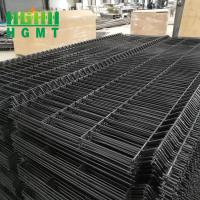 RAL6007 en acier galvanisé 3d pliant le degré de sécurité de poutre de V clôturant le PVC a enduit