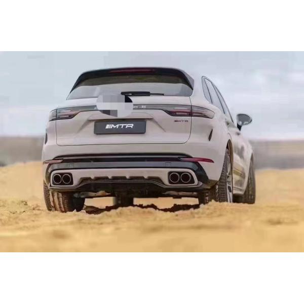 Kit de carrocería de fibra de carbono de Cayenne para Porsche Cayenne MTR Kit de carrocería de fibra de carbono seca Parachoques delanteros y traseros