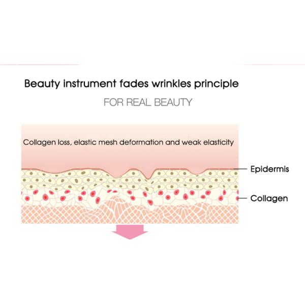 Home Ultrasound Beauty Machine , Rf Skin Tightening Machine Shrink Enlarged Pores