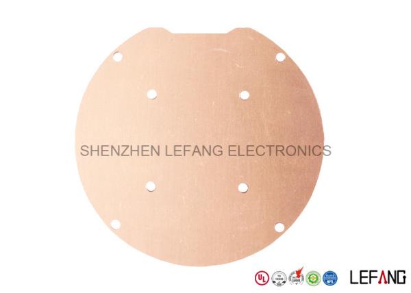 One Sided Copper Base PCB Circular PCB Board For High Lumen 5w 7w 12w Led Bulb