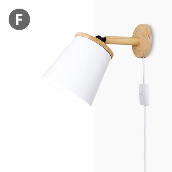 Modern Art Decor Creative Design Mick Mouse Lampshades Bedroom Bed sides plug in wall light (WH-OR-06)