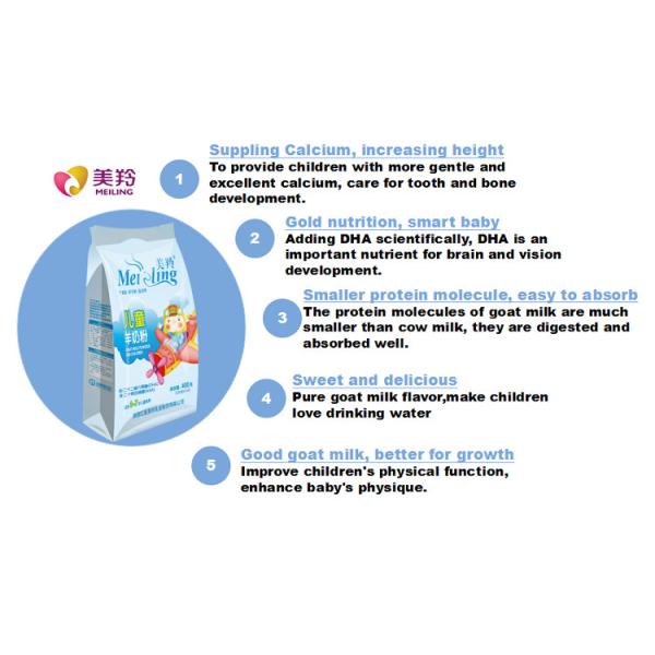 400g простерилизовало немедленное сухое молоко козы детей 7 лет