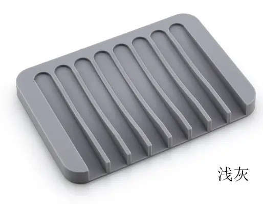 Держатель подноса блюда мыла силикона Bathroom водоустойчивый для кухни