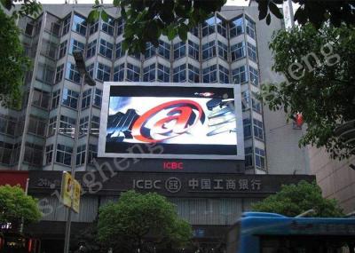 High Brightness P10 Outdoor LED Advertising Screens Opened / Closed Cabinet Type