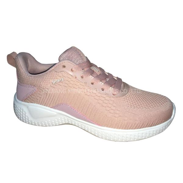 2021 New Style Pu Flyknit Sports Sneaker Shoes Lady Use