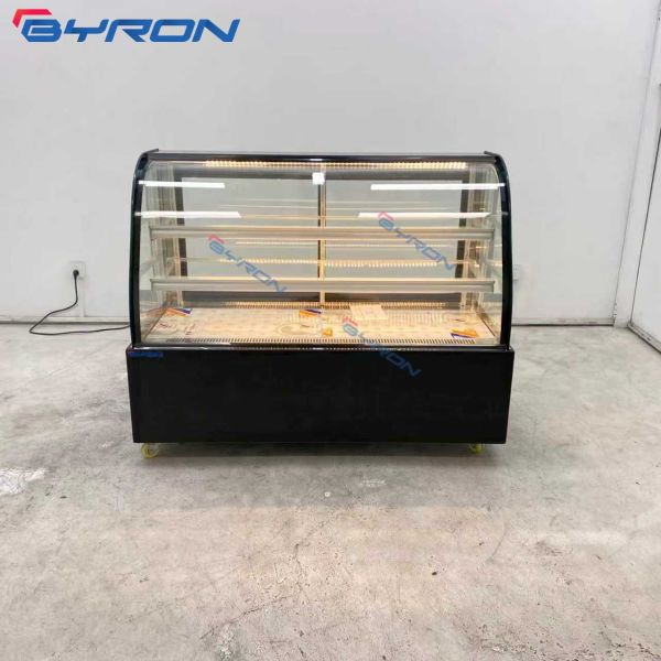 Energy Efficient Cake Display Refrigerator Frost Free Refrigerated Bakery Case