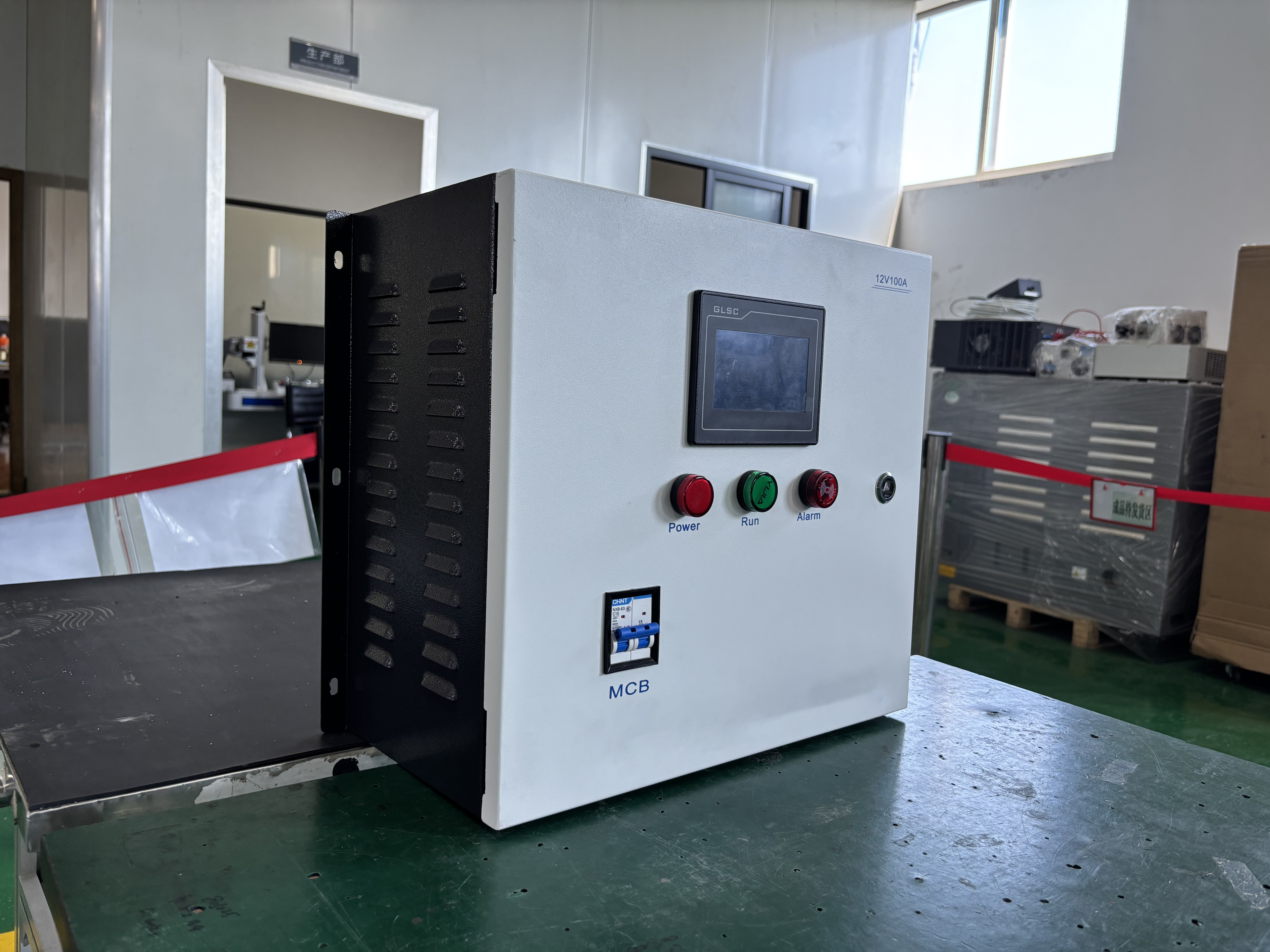 12V 100A High Frequency Switching DC Power Supply 220V Single Phase Input Vertical Cabinet Design Customized Industrial Power Supply