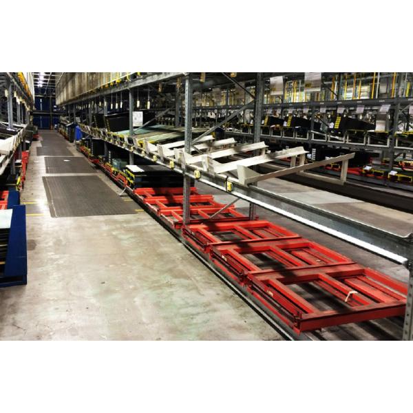 Push Back Pallet Racking High Density Warehouse Storage Racking Push Back Rack