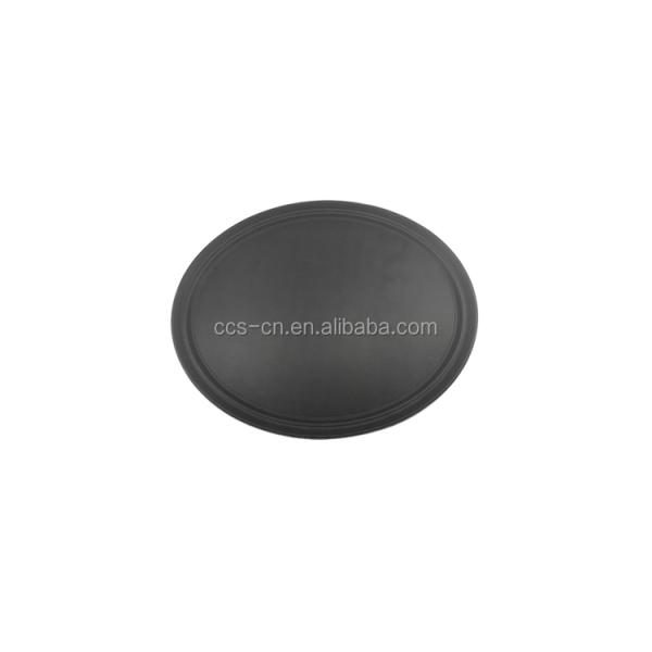 пластиковый поднос 73.5*60км Нескользящий овальный пластиковый большой повторно использовал поднос сервировки плит резиновый для Адвокатуры