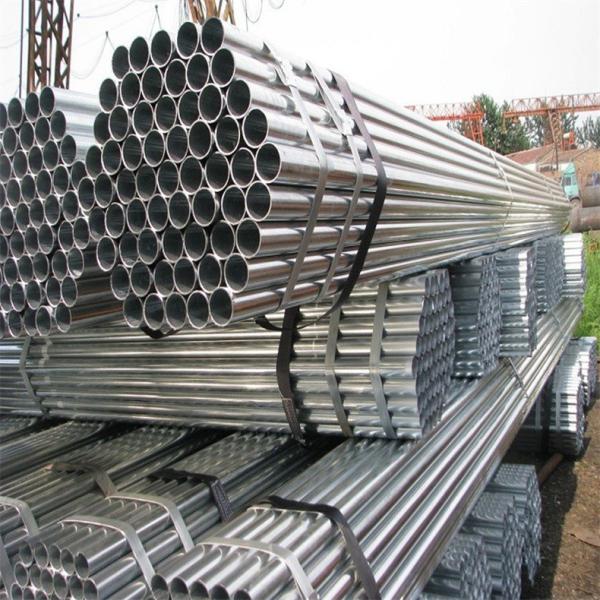 EN39 EN10219 Standard Galvanized Steel Gas Pipe 5.8m 12m Length