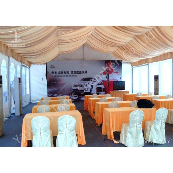 Roof Lining PVC Fabric Cover Outdoor Aluminum Profile Car Exhibition Tent