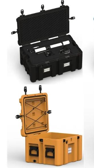 Caja de almacenamiento rotomoldada de LLDPE personalizada Caja de herramientas de rotoplástico Caja de rotación de plástico