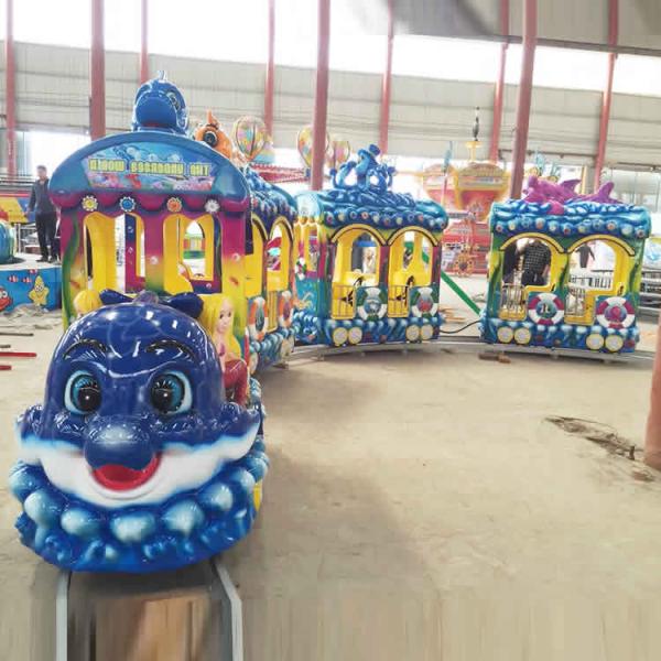 6.8km/H Speed Themed Train Rides / Mall Train Ride 2000kg Rated Load