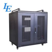 roues matérielles de roulement du support IP20 SPCC de PDU de Cabinet de support de serveur de capacité de chargement 800KG avec freiné
