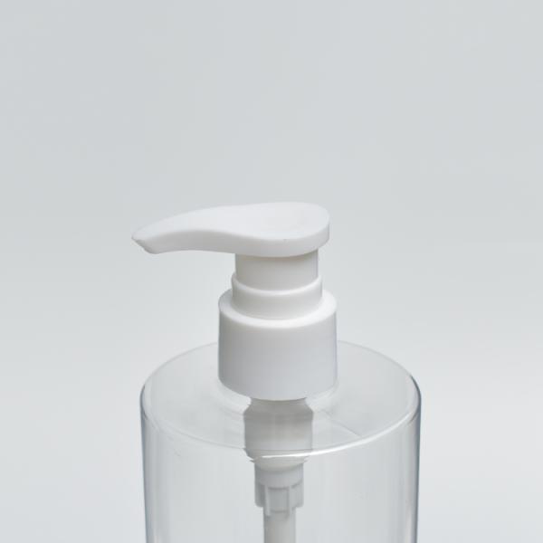 24/410 Neck PET Plastic Pump Bottle For Recyclable Transparent Body Lotion