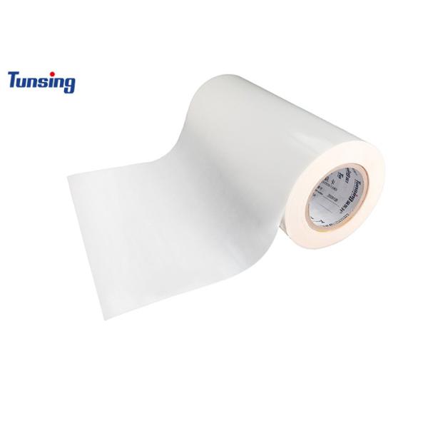 High Peel Strength TPU Hot Melt Adhesive Film Transparent Matte White Flexible Silky Hand Feel Industrial Wash Resistant Stable Under Extreme Temp For Rain Jacket Tent Sealing