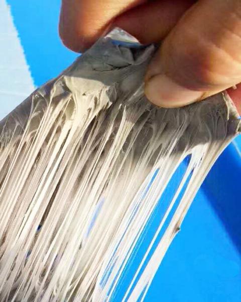 Low Temperature Flexibility Butyl Rubber Waterproofing Membrane Roll 1.5mm with Peel Strength ≥1.5 N/mm