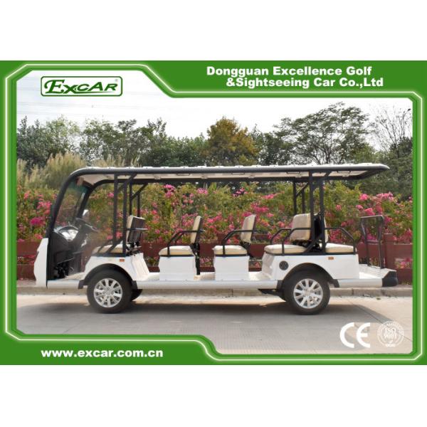 Autobús de visita turístico de excursión con pilas troyano eléctrico del vehículo de pasajeros de EXCAR G1S14 48V Electriic