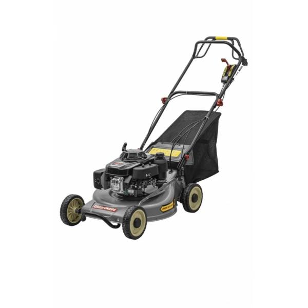 Side Mounted Gasoline Engine Four Stroke Lawn Mower Brush Cutter Weed Remover