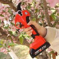 Electric Pruning Shears with 3.5cm Cutting Capacity SK5 Blade Material Battery-Powered for Branch