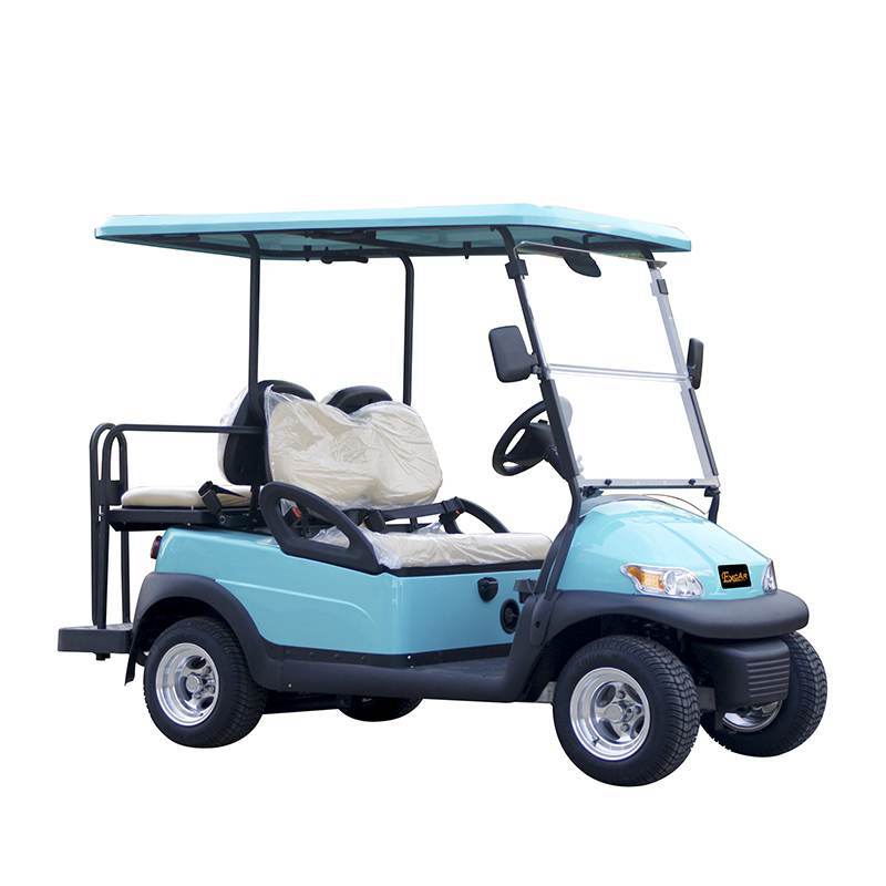 Powerful Four Person Electric Hunting Carts , Beach Utility Golf Cart