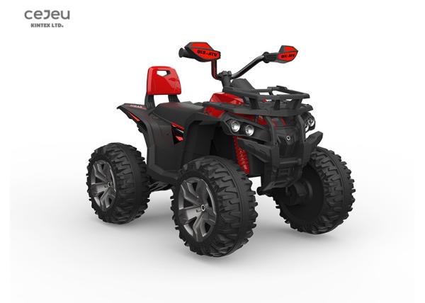 Compatibilidade eletrónica 4 cor-de-rosa elétricos Wheeler Power Wheels 17KG 5KM/HR com música e luz