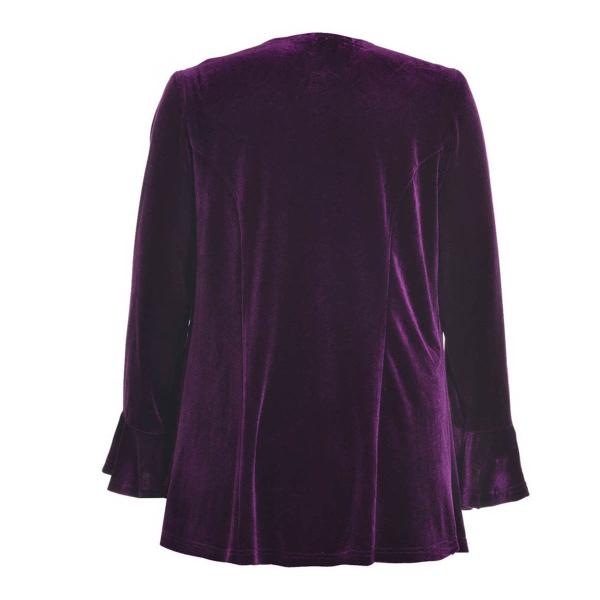 Princess Sleeve Womens Autumn Tops / Ladies Corduroy Blouses With Waist Belt