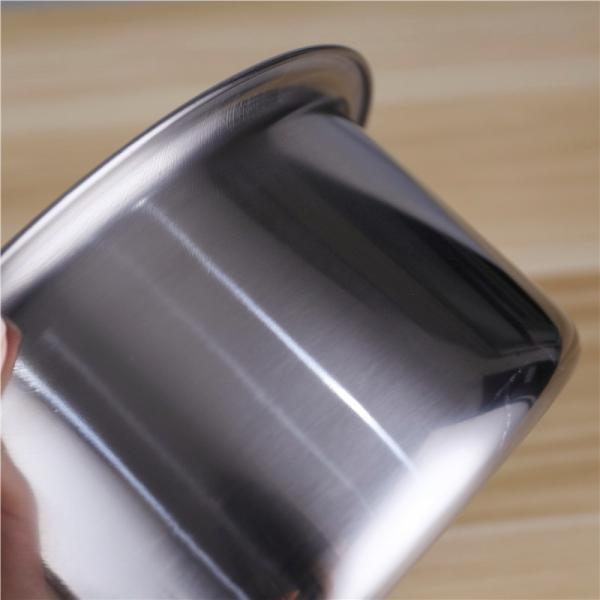 Hot sale 5pcs stainless steel 410 stock pot cooking pot set with lid