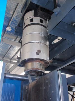 HDPE Bottle Jerry Can Blow Mold Machine 29CBM 4.1*2.2*3.5 M