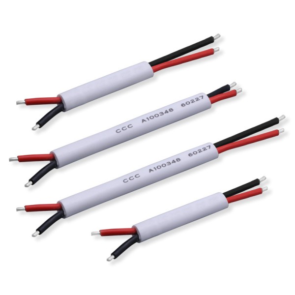 China Custom Cable Assembly Manufacturer | Custom Length 2P Red Black Tinned Copper Jumper Wire Harness for Electronic Equipment Sensor Module | Made in China
