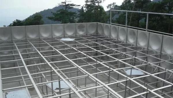 Anti Corrosion 500m3 Steel Water Storage Tank For House