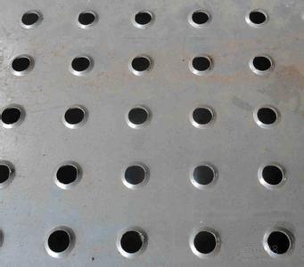 Round Hole 304 Stainless Steel Perforated Metal Sheet For Trench Cover