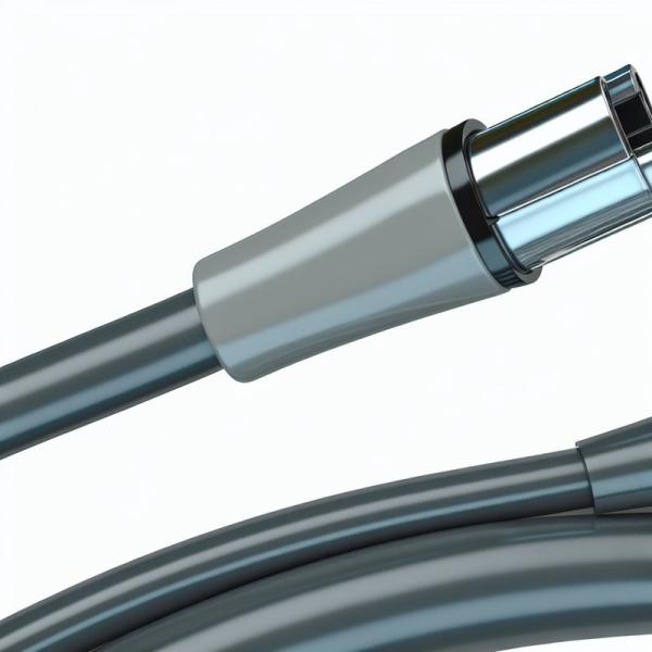 Customized RJ9 RJ11 RJ12 Telephone Cable 4P4C 28AWG PVC