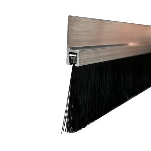 Aluminum Alloy Holder Door Seal Nylon Strip Brush