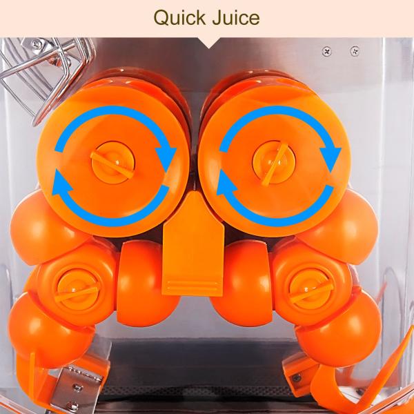 Machine orange commerciale de presse-fruits d'acier inoxydable pour le CE de café