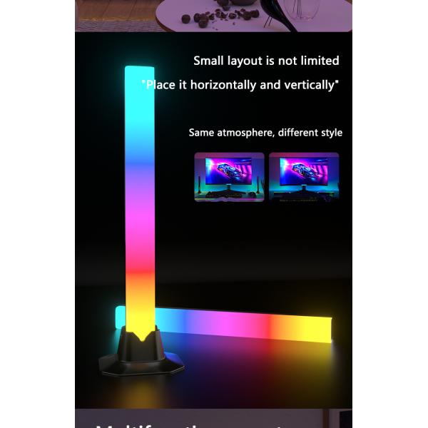 Rgb Computer Desktop Background Light Led Bluetooth Music Sensor Light
