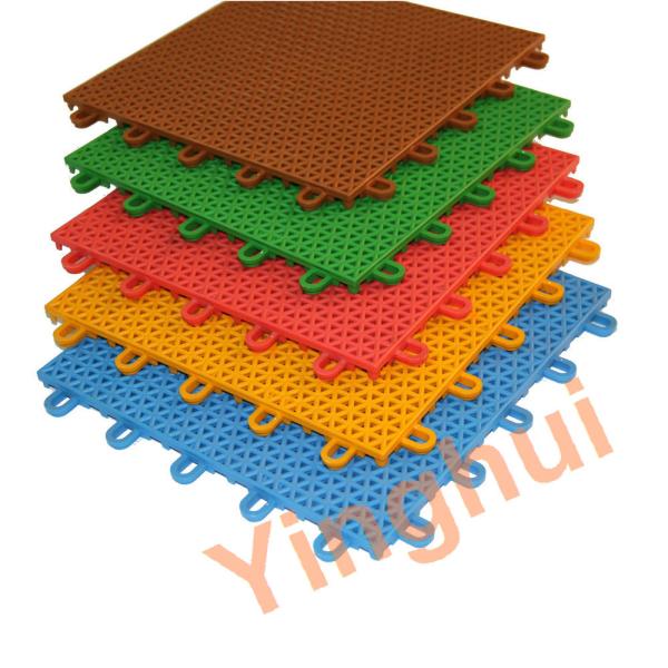 Modular Suspension Outdoor Basketball Courts Plastic Flooring Mini Football Futsal Court Sports Flooring Tiles Pickleball