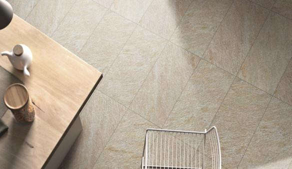 Material de construção bege amarelo 30 x 60 CM das telhas da porcelana do arenito