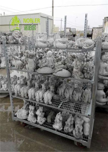 Mova as plantas dinamarquesas 1350*565*1900 completamente galvanizado milímetro das prateleiras do trole do potenciômetro