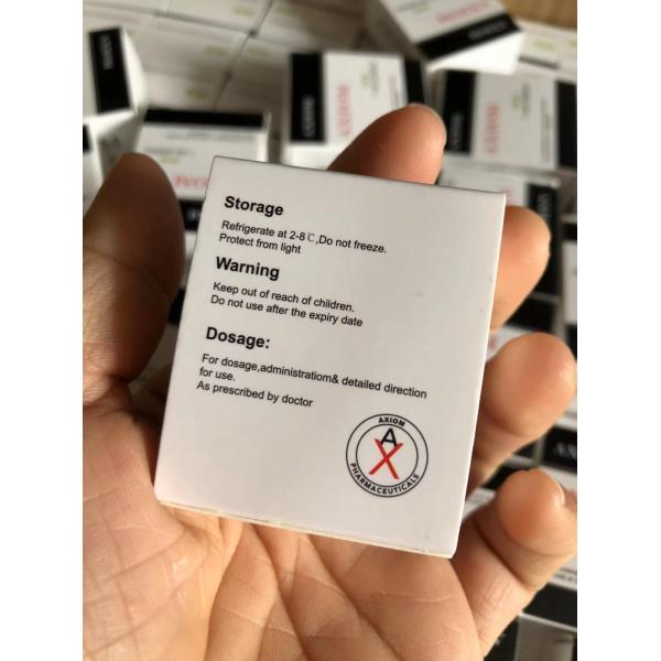 Waterproof Peptides Tb500 2ml 3ml Small Vial Labels with Laser Hologram Materail
