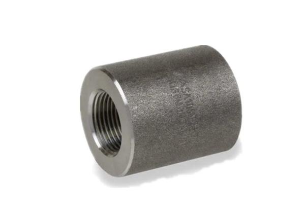 ASME B16.11 A105N Threaded Full Coupling NPT X BSPT Galvanized Steel Coupling