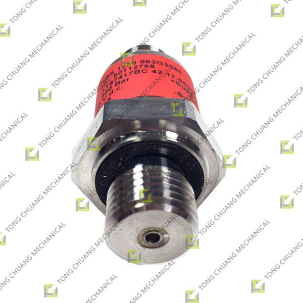 MBS1250/063G1104 Pour les équipements de pompage, connectés à la soupape de navette RS417 Capteur de pression, Transmetteur de pression, Capteur hydraulique, Capteur d'intensité de pression