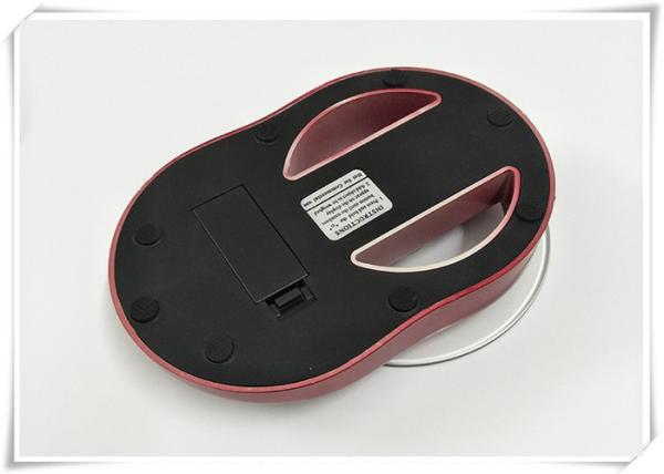 Round Tempered Glass Electronic Kitchen Scales With 120 Seconds Automatic Shut - Off