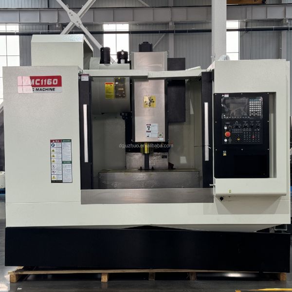 VMC1160 5 Axis CNC Machine Center Roller Guide Vertical Milling System for Aluminum Processing