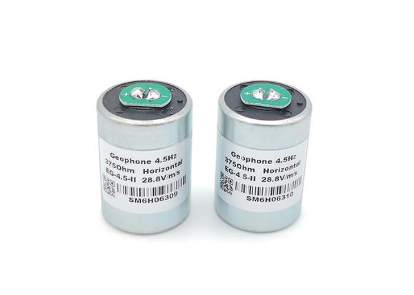 SM6 Geophone 4.5Hz Horizontal, 4.5 Hz geophone Sensor, Sensitivity 28.8 V/m/s