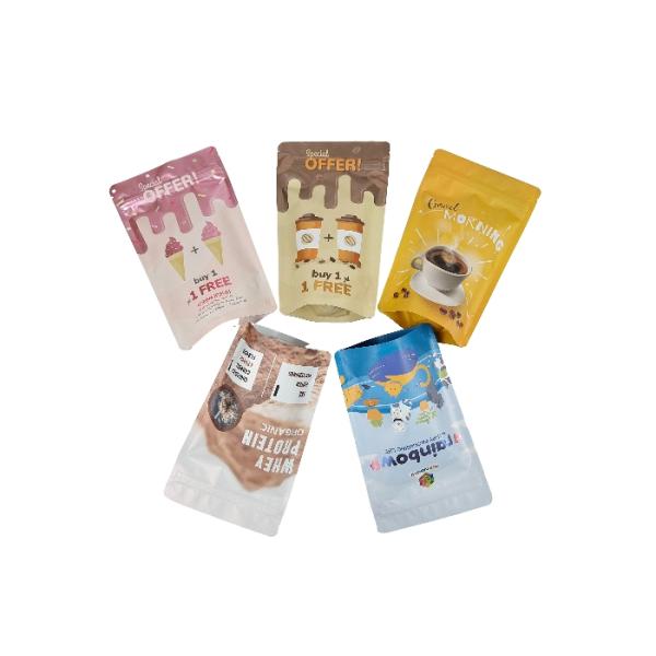 Штейновая металлическая стойка вверх по чая еды сумки сумкам Mylar алюминиевой фольги изготовленного на заказ упаковывая